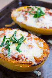Lasagna Stuffed Spaghetti Squash Recipe Recipes Healthy Recipes Spaghetti Squash Lasagna