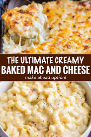 Rich And Creamy Homemade Baked Mac And Cheese Filled With Multiple Layers Of Shredded Cheeses Smothered In A Recipes Macaroni Recipes Macaroni Cheese Recipes