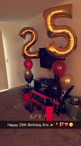 Boyfriend 21st Birthday Decoration Ideas For Him New For 25th Birthday Surprise Ideas For Boyfriend In 2020 25th Birthday Gifts 25th Birthday Ideas For Him 25th Birthday