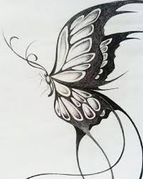 Now that you have an idea on how to draw butterflies, go and get your pencil, paper, and coloring materials and make one. Pin By Pamela Funderburk On Drawings Butterfly Sketch Sketch Background Drawing Images