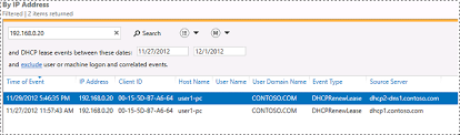 Ip Address Tracking Microsoft Docs