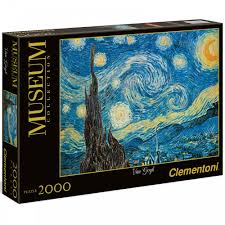 The uk's most popular jigsaw puzzles website our customers choose to buy from us for. Museum Collection Van Gogh Starry Night 2000 Piece Puzzle Craftyarts Co Uk