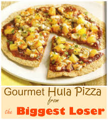 Hula Pizza Recipe From Biggest Loser Biggest Loser Recipes Recipes Biggest Loser Diet