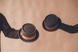 Personalized Gift Brown Felt Porkpie Hat Man With Custom Name Etsy Hats For Men Porkpie Hat Men Pork Pie Hat