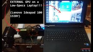 The lenovo ideapad 100 packs 1tb of hdd storage. External Gpu On Low Specs Laptop Lenovo Ideapad 100 15iby Youtube