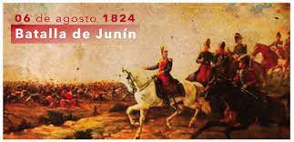 La batalla de junìn se librò el 6 de agosto de 1824 en las pampas cercanas al lago junìn en la parte central peruana. Batalla De Junin Sello De La Independencia De Peru
