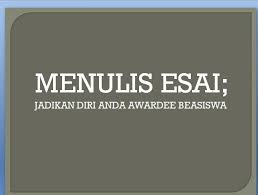 Contoh yang pertama yaitu contoh esai / essay singkat tentang pendidikan. Menulis Esai Jadikan Diri Anda Awardee Beasiswa Kemendikbud Halaman 1 Kompasiana Com