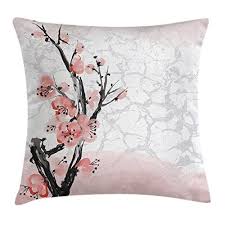 Pink Throw Pillows Are Adorable Cute And Trendy Moreover They Are Awesome In A Pink Home Decor Theme Floral Throw Pillows Throw Pillows Cherry Blossom Decor