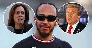Kamala Harris supports Lewis Hamilton after Donald Trump 'endorsed' F1  rival