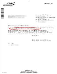 This sample document is provided for illustration purposes only. Palmetto Gba Prior Authorization Prior Authorization Of Repetitive Scheduled Non Emergent Ambulance Transports