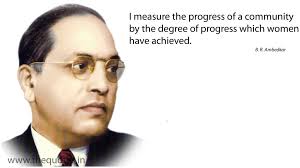 I Measure The Progress Of A Community By The Degree Of Progress Which Women Have Achieved B R Ambedkar Achievement Man Writing Dialogue Prompts