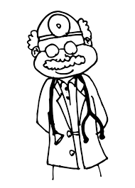 Color her and make her look like a real doctor. Doctor Clipart Coloring Pages And Other Free Printable Design Themes