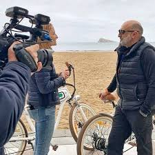 El Tiempo No Era El Habitual En Benidorm Pero No Nos Ha Parado Para Disfrutar De Un Buen Rato En Bici Y Ensenarles Todos Los Carriles Bici De Benidorm A Los Chi