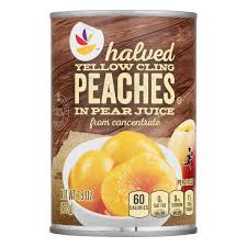 More images for how many calories in a yellow peach » Save On Stop Shop Peach Halves Yellow Cling In Pear Juice Order Online Delivery Stop Shop