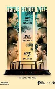 Ufc 2021 fight island triple header fight poster. Dana White Drops Triple Header Fight Week Poster For Ufc Return To Abu Dhabi Mmamania Com