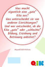 Was Ist Gute Kita Qualitat Bildung Konzeption Kita Kindergartenbeginn