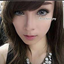 Softlens Avenue Topazio Soft Lens Gray Grey Abu-abu Brown Coklat Blue