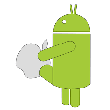 Find images of android logo. Flying Cookie