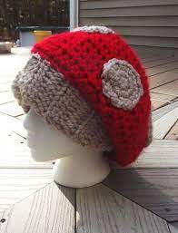 Slouchy Mushroom Toadstool Beanie Made To Order By Faeandfable Crochet Projects Crochet Crochet Hats