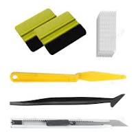 Vinyl Wrap Tool Kit For Car Window Tinting Applicator Squeegee Heat Gun  Magnets