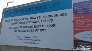 Syarat surat lamaran kerja agar diterima. Syarat Masuk Pt Hwa Seung Jepara Part 6 By Kang Haris