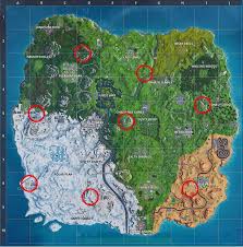 Every Plane X 4 Stormwing Location In Fortnite Fortnites Season 7 Officially Went Live A Few Hours Ag Snowflake Decorations Holiday Tree Christmas Challenge