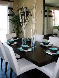 Breathe new life into your dining room with these simple decorating ideas. Mystic Point 019 Turquoise Dining Room Dining Room Decor Dining Room Design