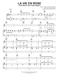 La vie en rose is a song by edith piaf. Jack Nicholson La Vie En Rose From Something S Gotta Give Sheet Music Pdf Notes Chords Film Tv Score Piano Vocal Guitar Download Printable Sku 29756