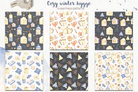 Download Watercolor Cozy Winter Hygge Clipart Christmas Winter Collection By Marina Ermakova Thehungryjpeg Com
