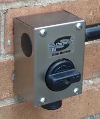 Gas grills are fueled by either propane gas or by natural gas. Stainless Steel Gas Outlet Box Calore Equipment
