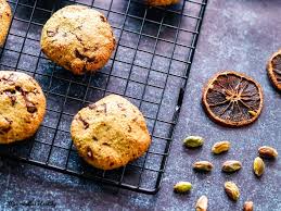 Biscuit A La Pistache Et Pepites De Chocolat Mes Recettes Healthy Recette Recette Facile De Biscuit Pistache Biscuits