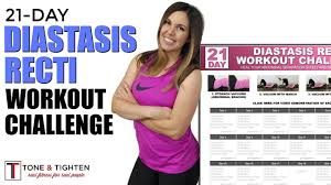 diastasis recti workout challenge