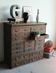 Amazing Antique Industrial Wood 23 Drawer Library Card Catalog Cabinet I Have Always W Vintage Industrial Decor Vintage Industrial Furniture Antique Drawers
