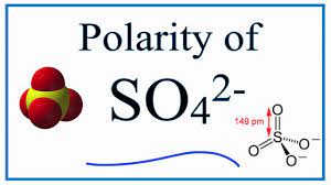 Is So42 Polar Or Nonpolar Sulfate Ion Youtube
