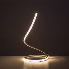 You may want to consider lamps with opaque shades or. Spiral Bed Side Table Lamp For Bedroom Bedside Table Decor Nightstand Lamp Art Decor Gold Color Small Table Lamp Led Table Lamps Aliexpress