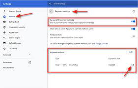 At the bottom, click add a payment method. How To Remove Or Edit Saved Credit Card Information In Chrome Firefox Ie And Edge Majorgeeks