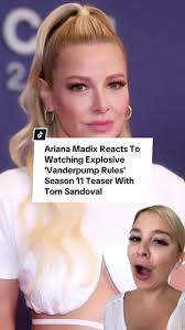 Ariana Madix opens up about how she felt watching that explosive Vanderpump  Rules teaser with Tom Sandoval..(🗣: @Maddison Hill) #ArianaMadix  #TomSandoval #VanderpumpRules
