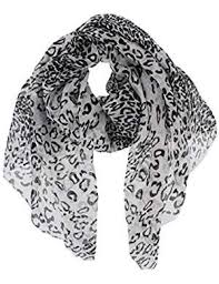 Black And White Leopard Print Women S Leopard Print Black And White Scarf Leopard Print Scarf Black And White Scarf Scarf Styles