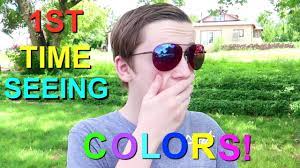 Color blindness is a condition that prevents you from seeing colors accurately. Seeing Color For The First Time Colorblind Glasses Youtube