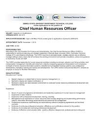chief human resources officer