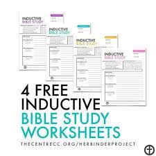 Go over this syllabus and the portfolio. 4 Free Inductive Bible Study Worksheets Inductive Bible Study Bible Study Lessons Bible Study Worksheet