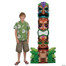 Jun 25, 2008 · it was then fitted atop a totem pole in front of the longhouse of the man's tribe where the various icons of the totem acted as guardians for the spirits' journey to the next world. Tiki Totem Pole Cardboard Stand Up Oriental Trading