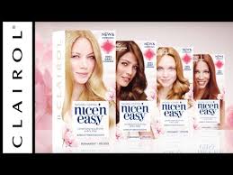 new formula nice n easy hair color clairol youtube