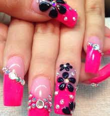 You can recreate this manicure or you can try using different. 60 Best Pink Acrylic Nail Art Designs