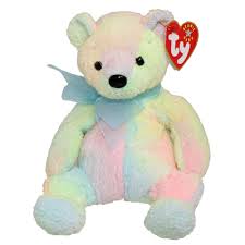 Ty Beanie Baby Mellow The Ty Dyed Bear 7 5 Inch Walmart Com