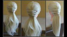 как сделать прическу на новый год в домашних условиях Legkaya Pricheska Dlya Dlinnyh Srednih Volos Delaetsya Ochen Legko Samoj Se Pricheski Vzroslye Pricheski Pricheski Dlya Kukly