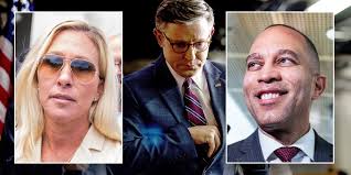 For now, Democrats Protect Speaker Mike Johnson