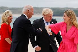 She works as a senior advisor to the ocean conservation charity oceana. Am Tag Zuvor Am Freitag Grossbritanniens Premierminister Boris Johnson Und Ehefrau Carrie Johnson Begrussen Den Us Prasidenten Joe Biden Und Die First Lady Jill Biden