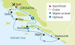 Detailed road map of the croatian coast. 8 Day Croatia Island Hopping Package Holiday Travelsphere Travelsphere