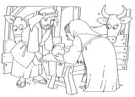 Een kleurplaat van een paard. Pin On Bijbel Jezus Geboren Kerstfeest Kleuters Jesus His Birth Preschool